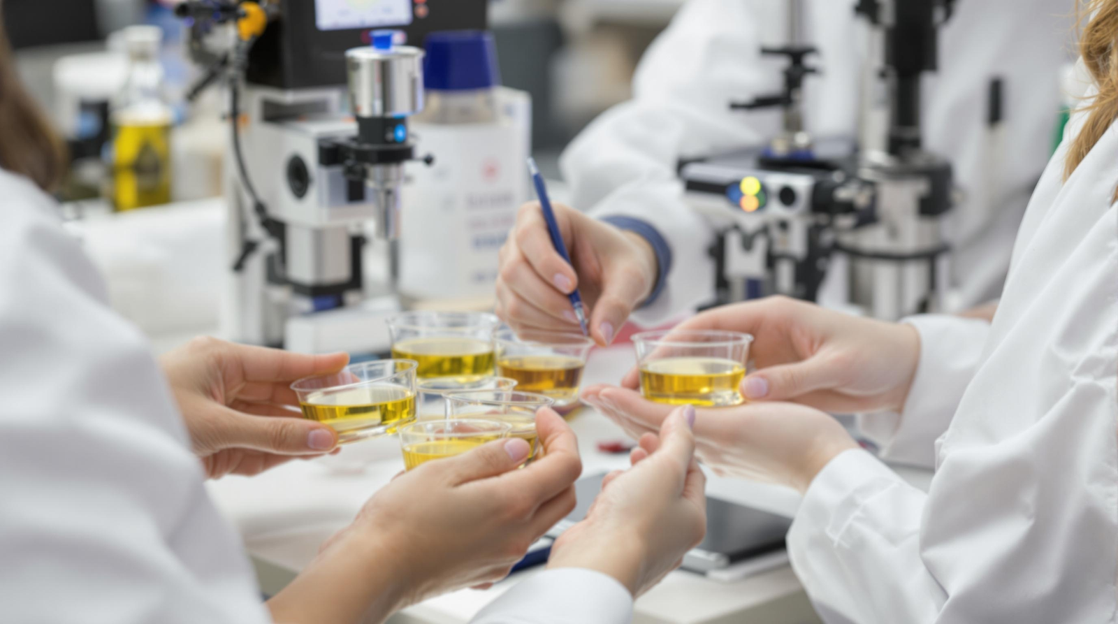 Kvalitetstesting av olivenolje